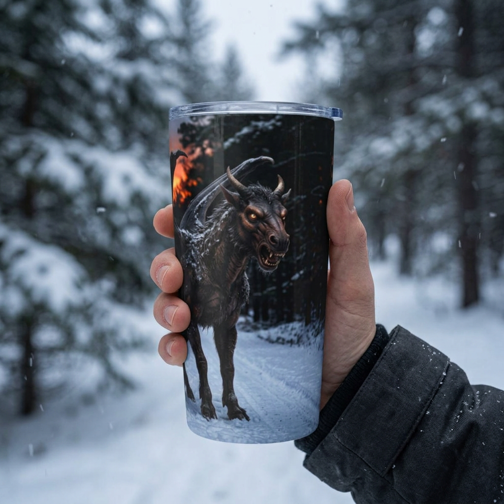 Jersey Devil Tumbler — Pine Barrens - Image 3