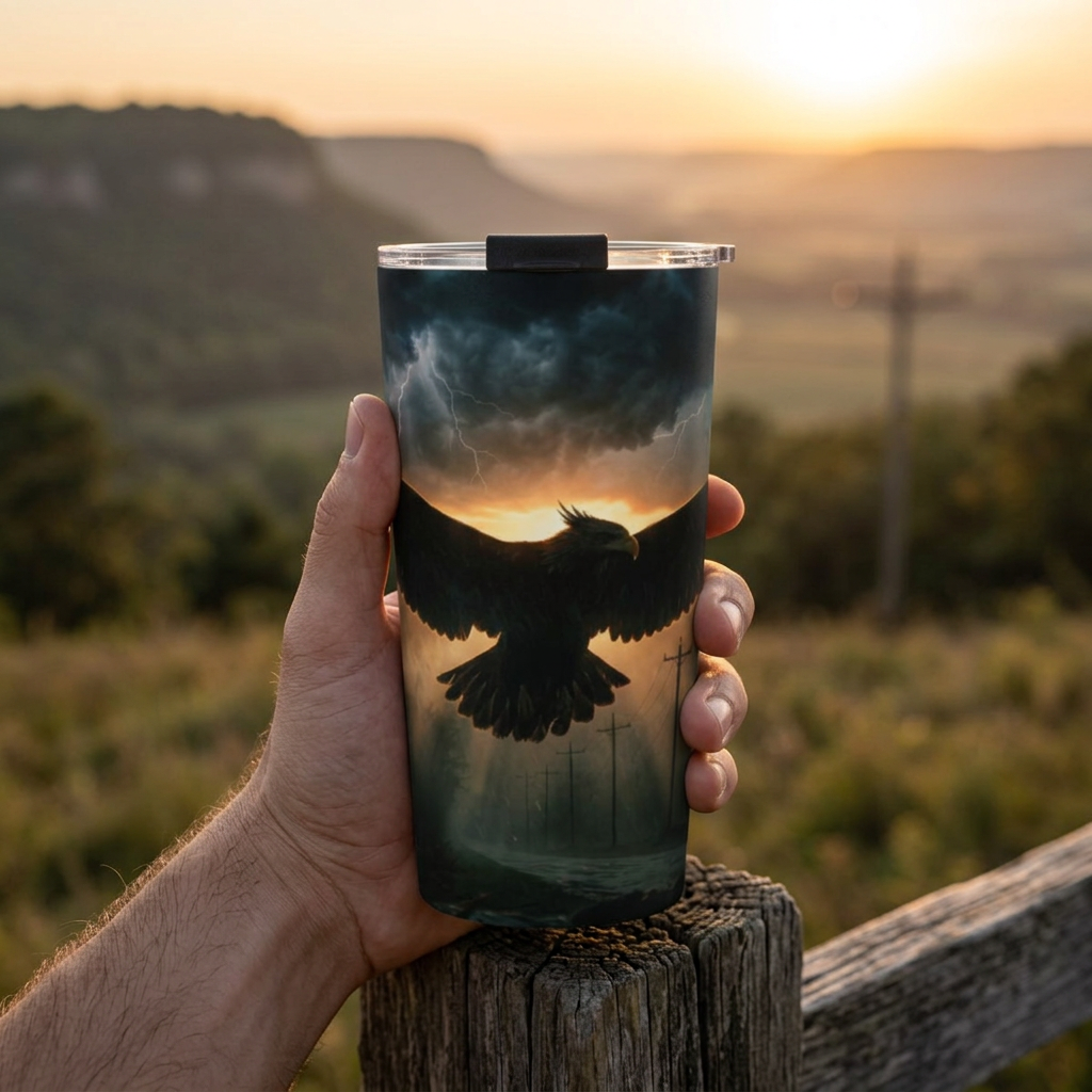 Thunderbird Tumbler — Illinois River - Image 3