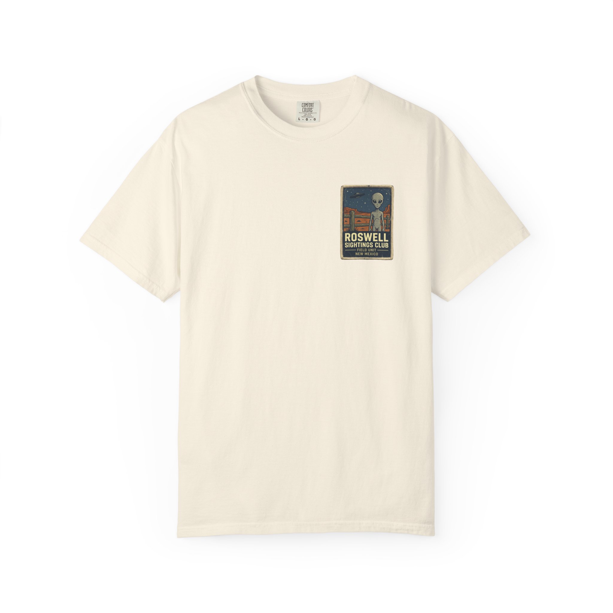 Roswell Sightings Club Tee — Grey Alien - Image 8
