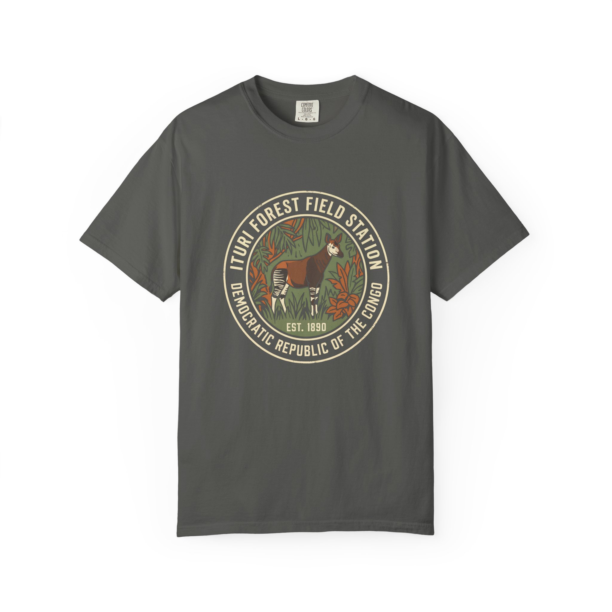 Ituri Forest Field Station Tee — Okapi - Image 6