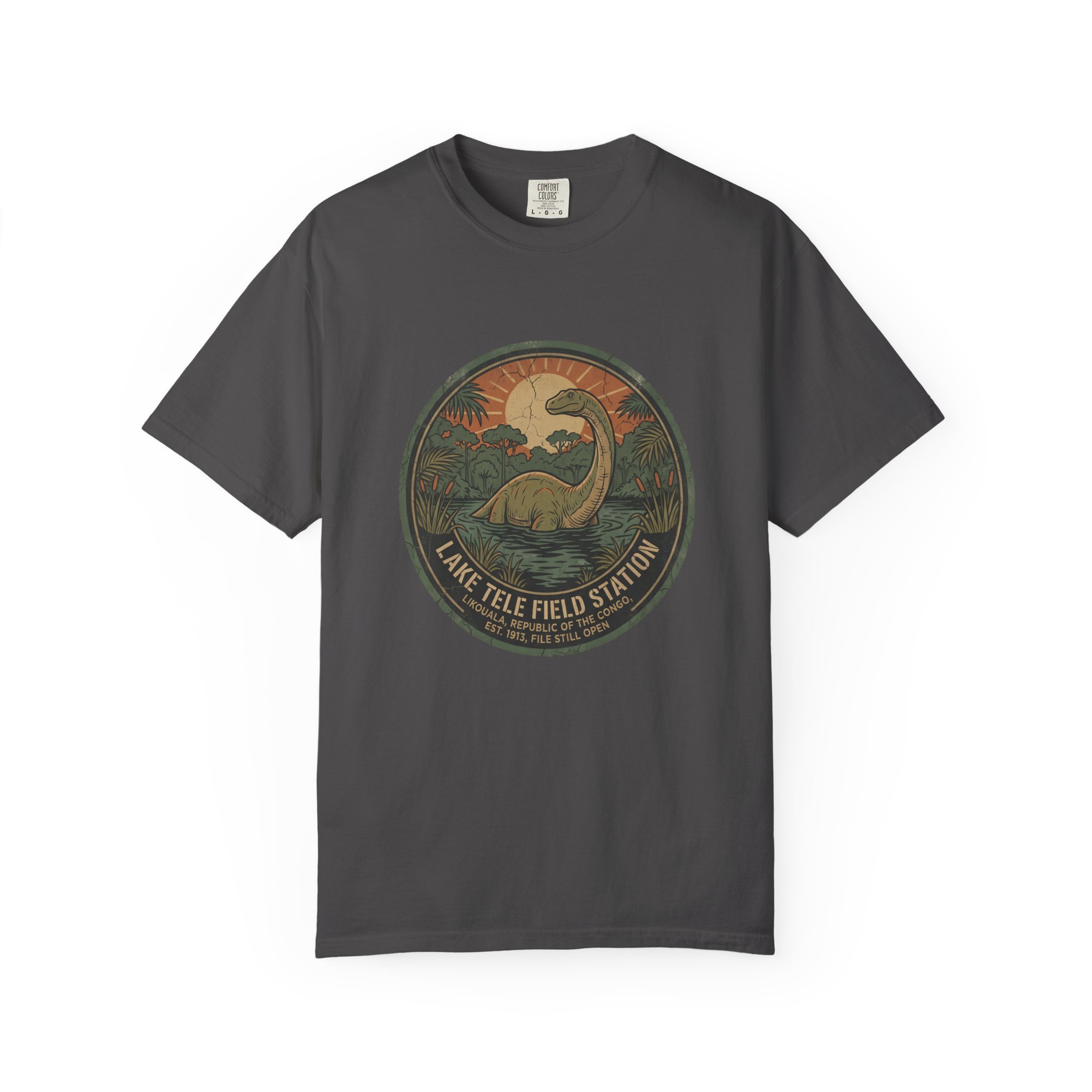 Lake Télé Field Station Tee — Mokele-Mbembe - Image 5