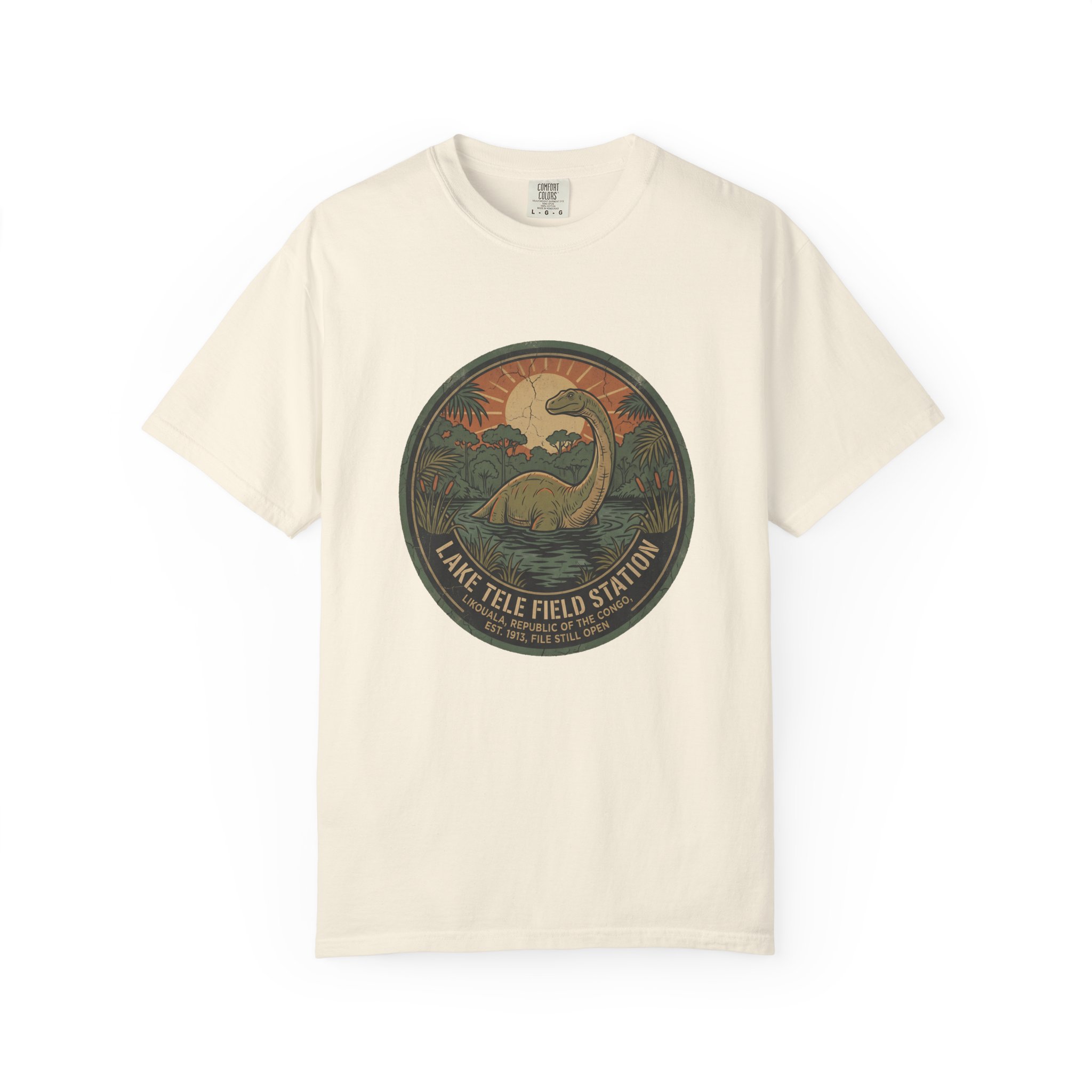 Lake Télé Field Station Tee — Mokele-Mbembe - Image 8