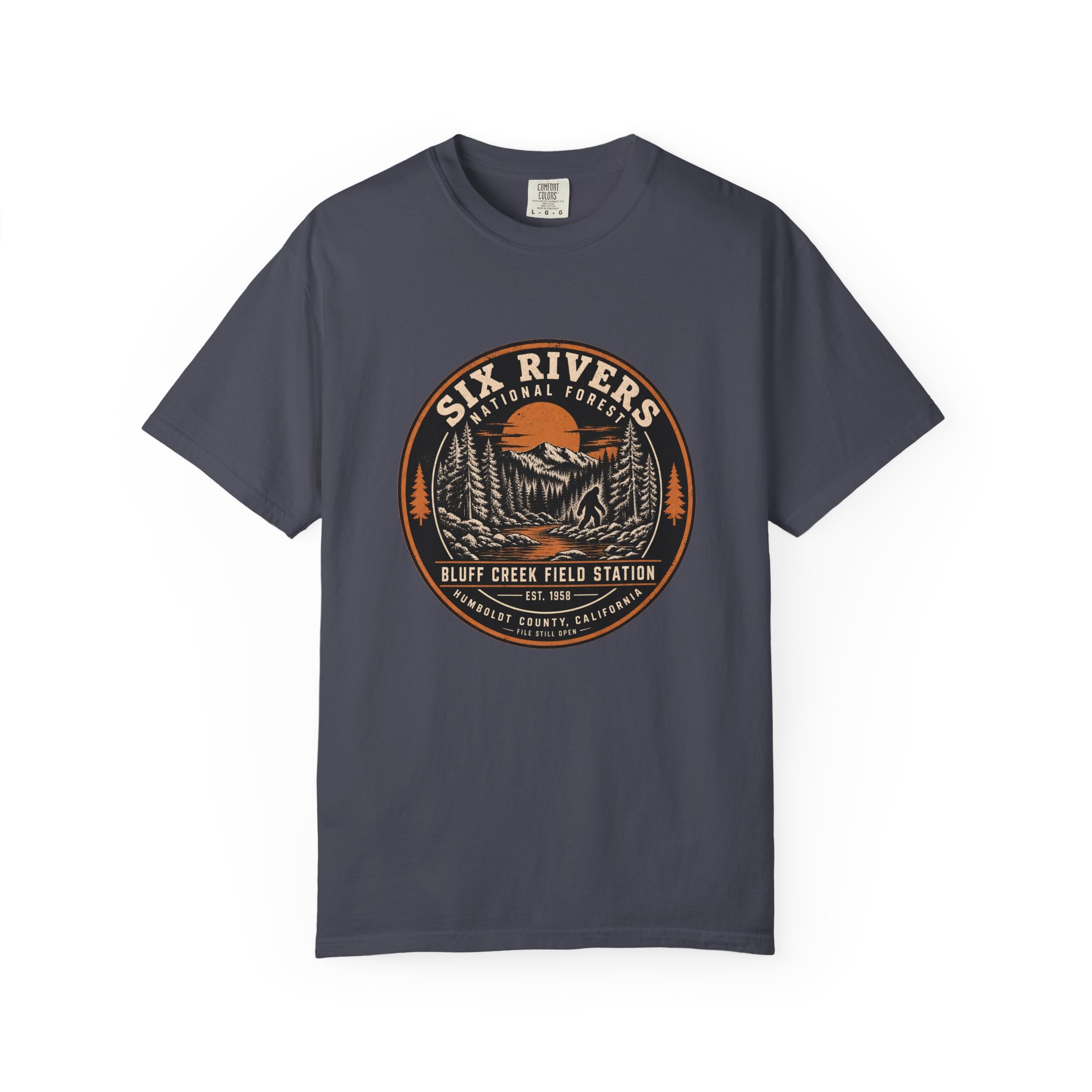 Six Rivers Field Station Tee — Bigfoot - Image 7