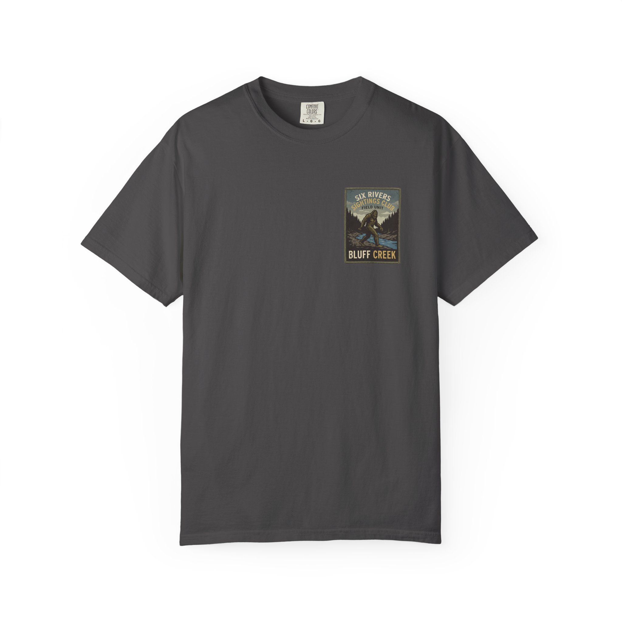 Six Rivers Sightings Club Tee — Bigfoot - Image 5