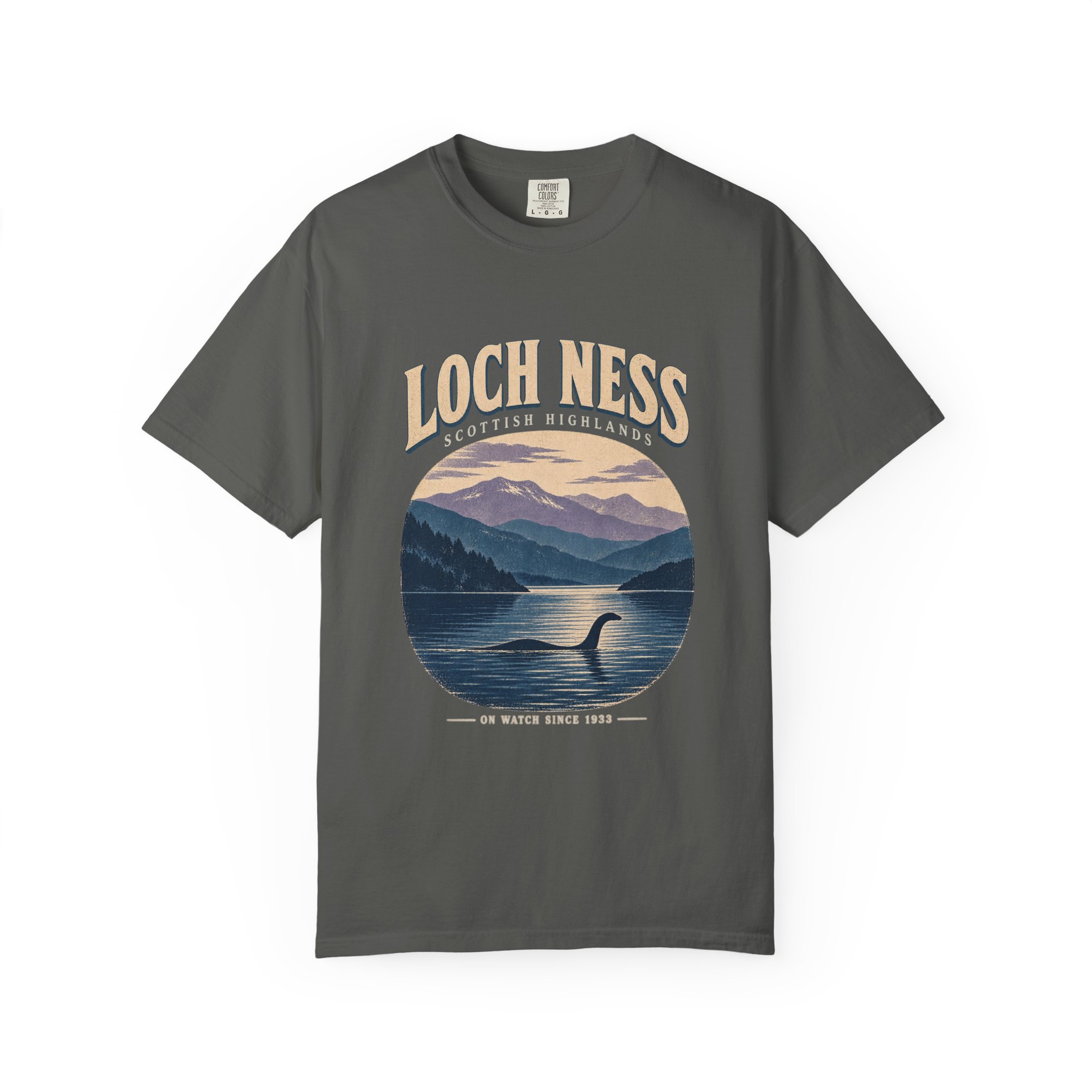 Loch Ness On Watch Tee — Loch Ness Monster - Image 6