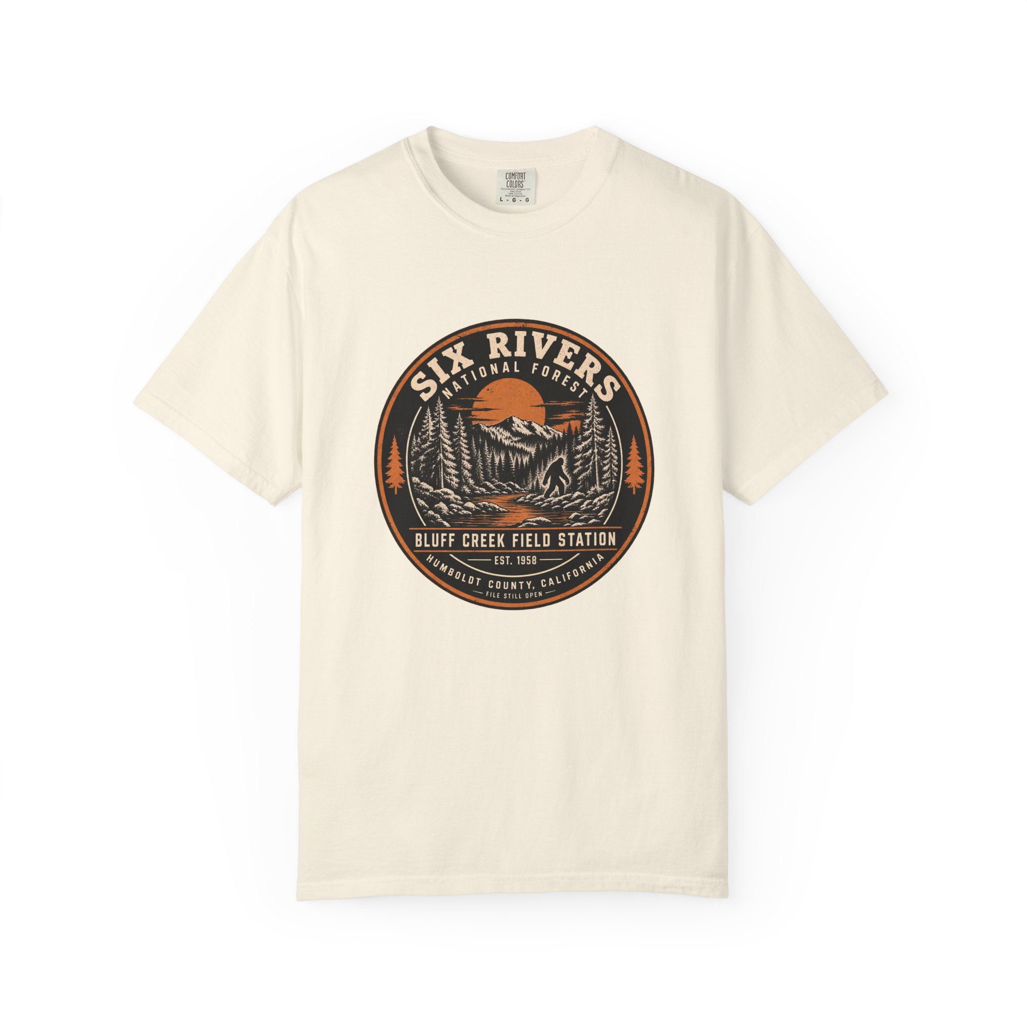Six Rivers Field Station Tee — Bigfoot - Image 8