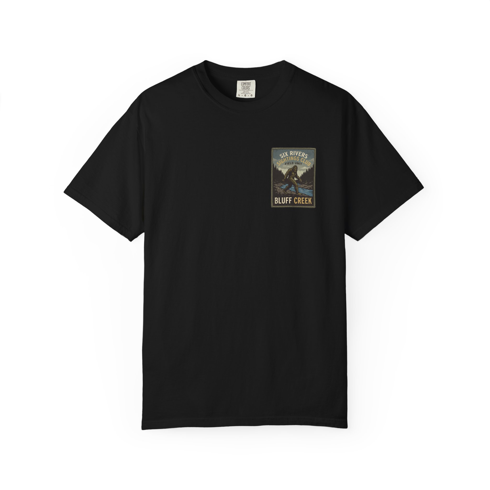 Six Rivers Sightings Club Tee — Bigfoot - Image 4