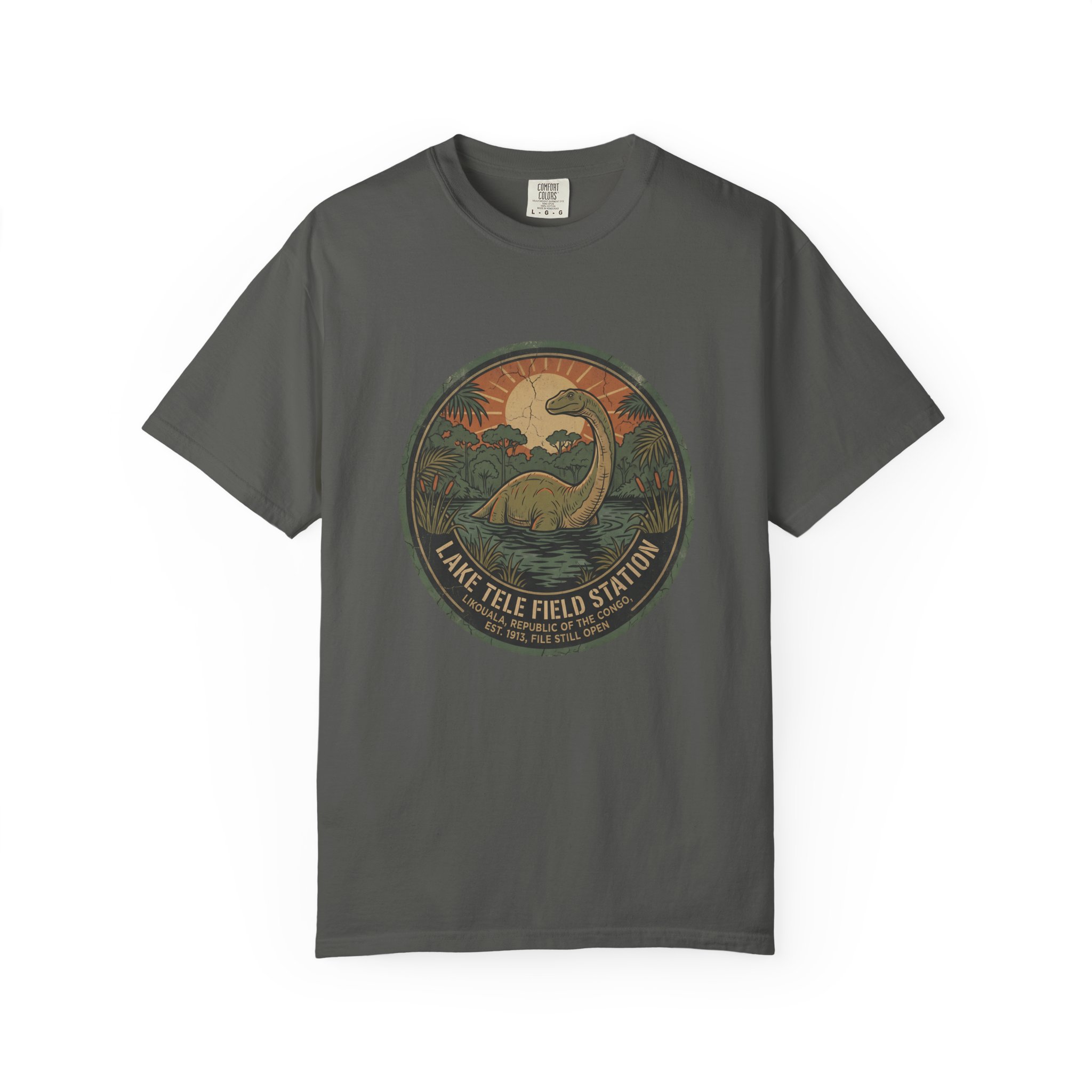 Lake Télé Field Station Tee — Mokele-Mbembe - Image 6