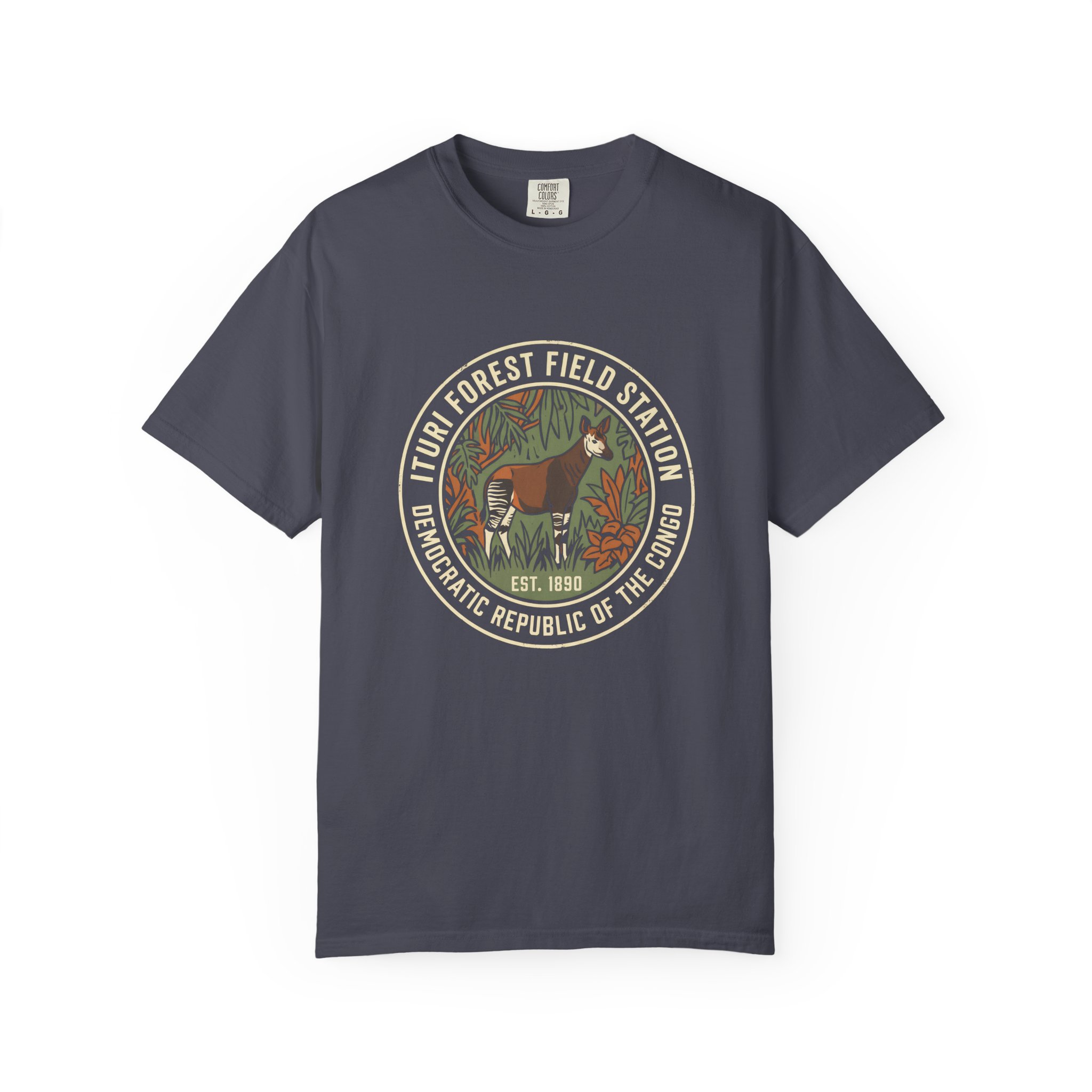 Ituri Forest Field Station Tee — Okapi - Image 7