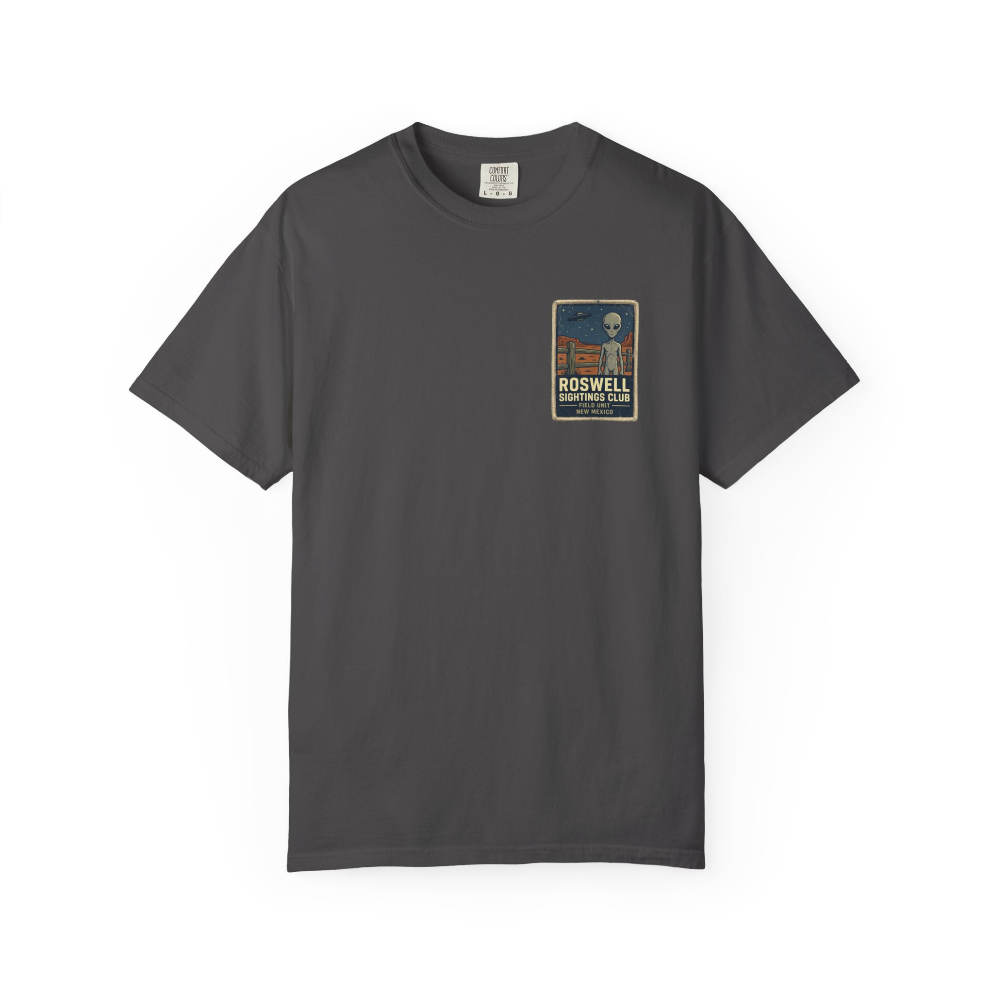 Roswell Sightings Club Tee — Grey Alien - Image 5