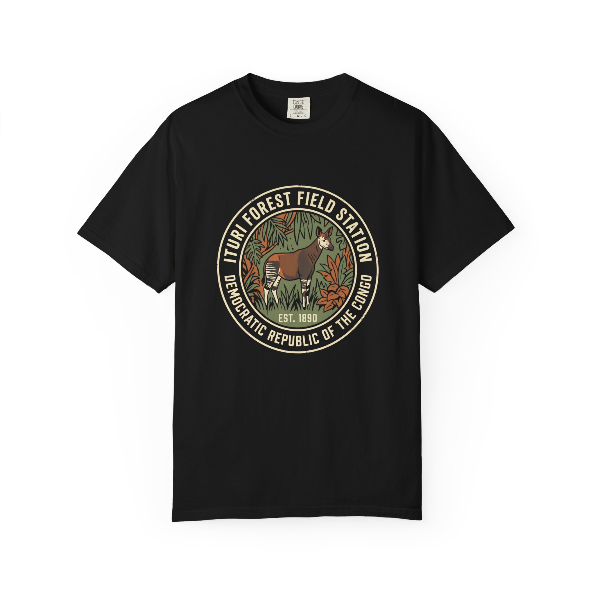 Ituri Forest Field Station Tee — Okapi - Image 4