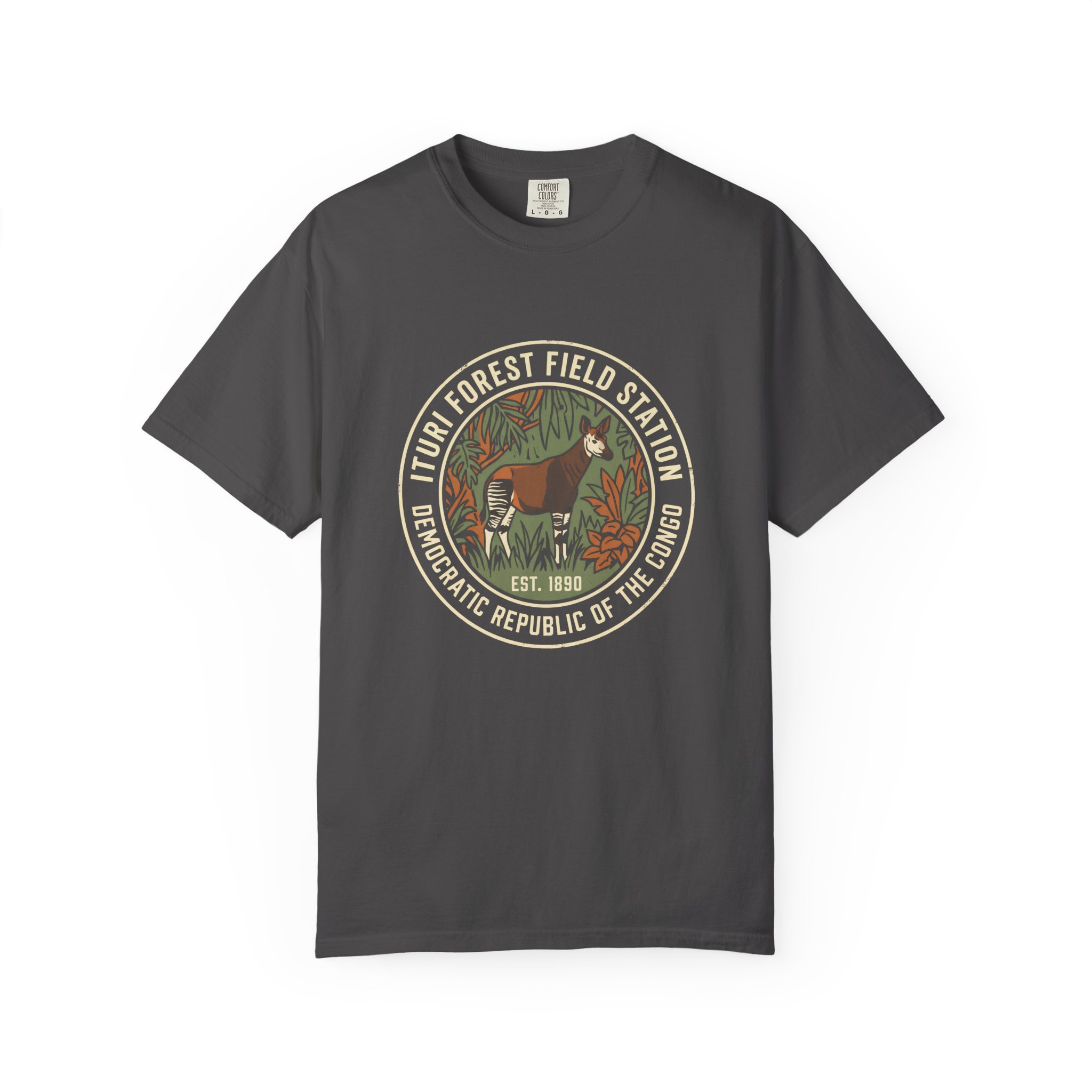 Ituri Forest Field Station Tee — Okapi - Image 5