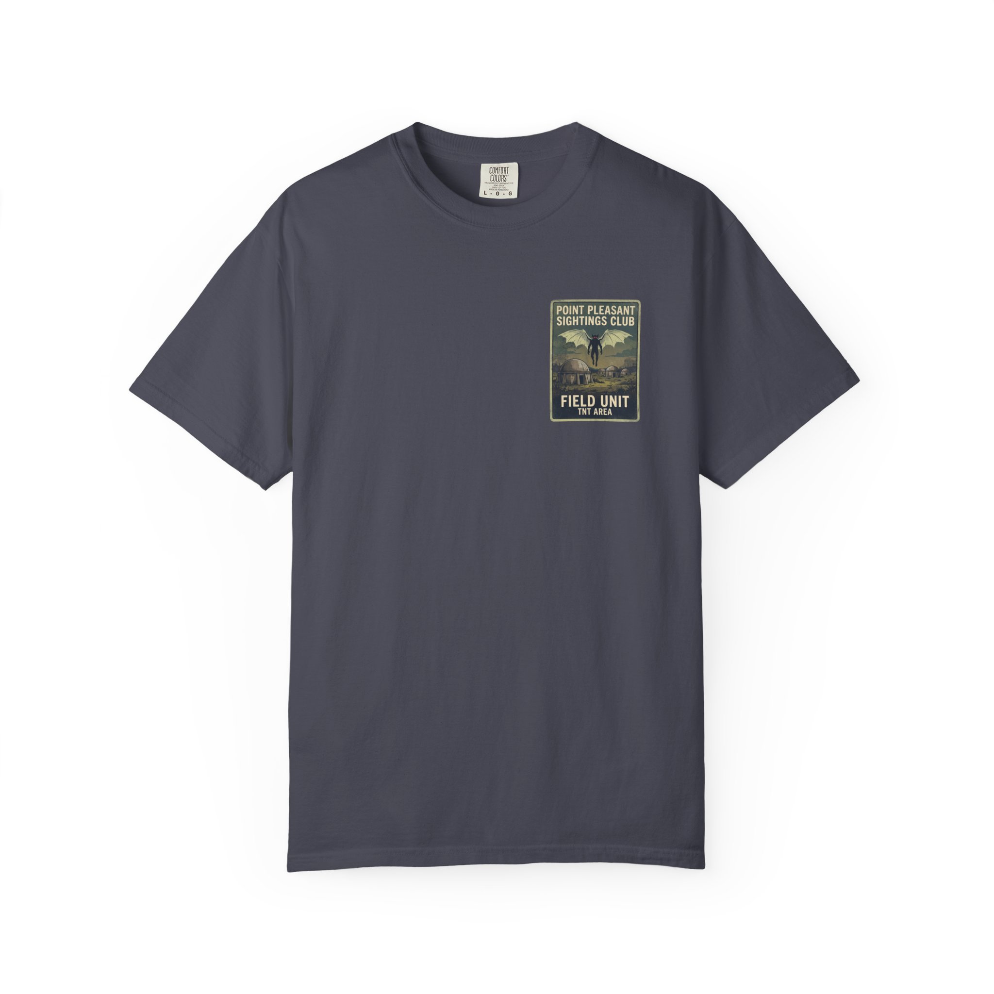 Point Pleasant Sightings Club Tee — Mothman - Image 7