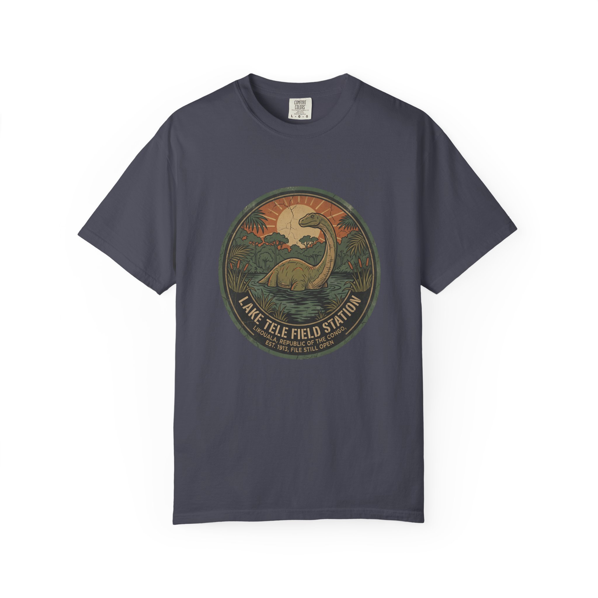 Lake Télé Field Station Tee — Mokele-Mbembe - Image 7