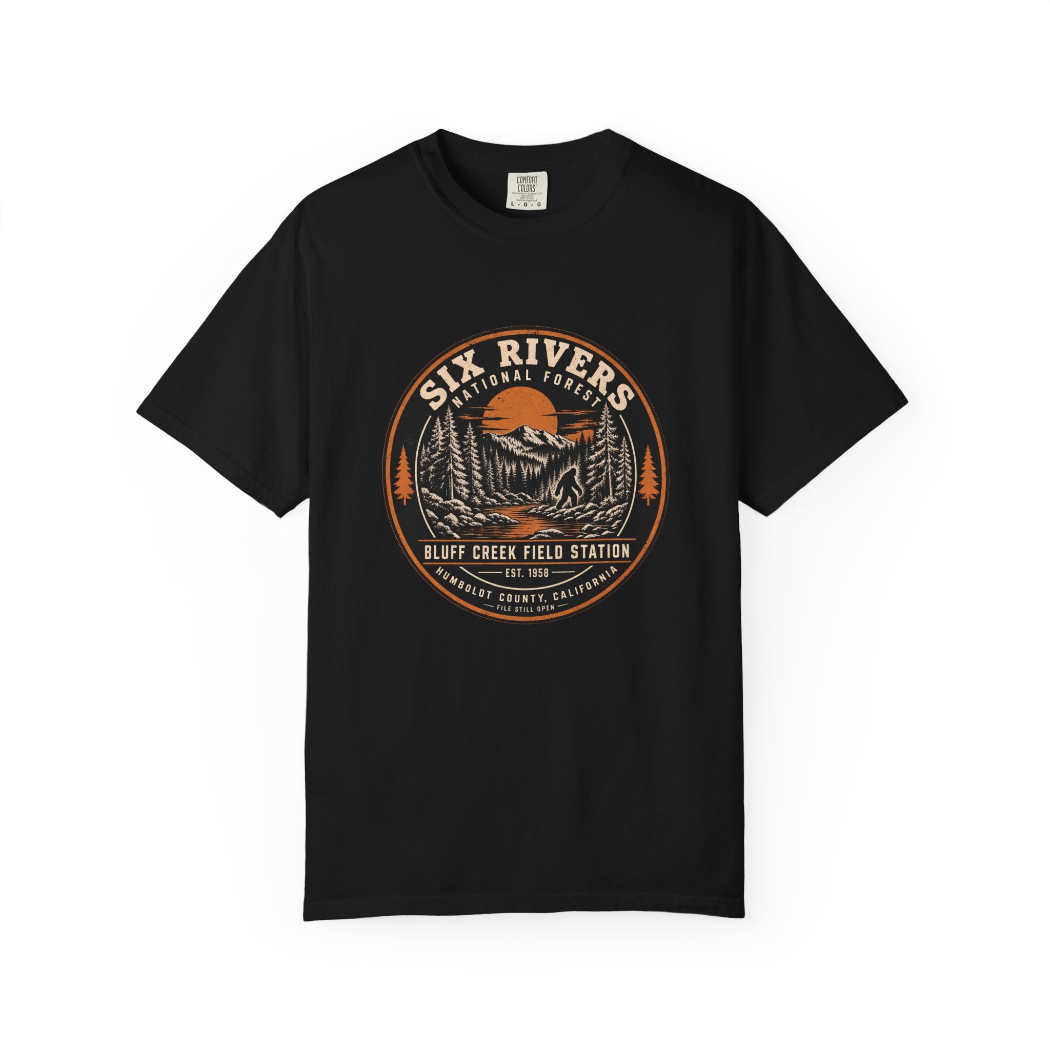 Six Rivers Field Station Tee — Bigfoot - Image 4