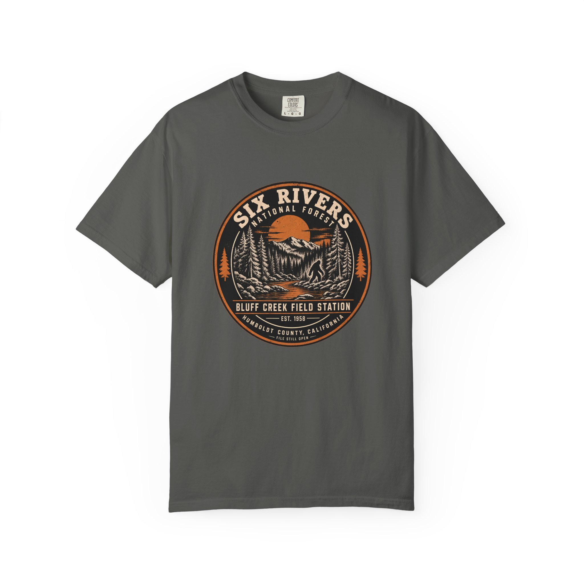 Six Rivers Field Station Tee — Bigfoot - Image 6