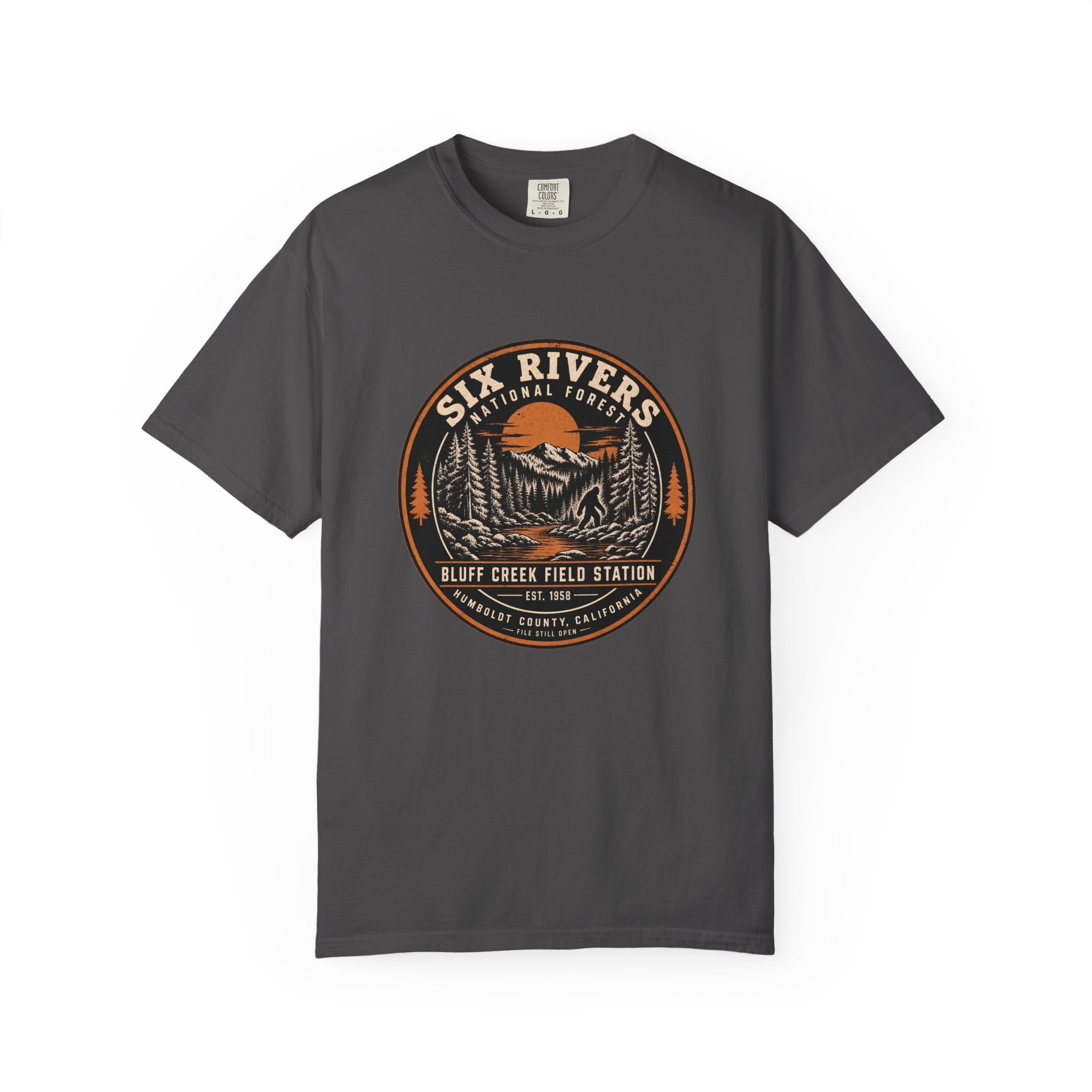 Six Rivers Field Station Tee — Bigfoot - Image 5
