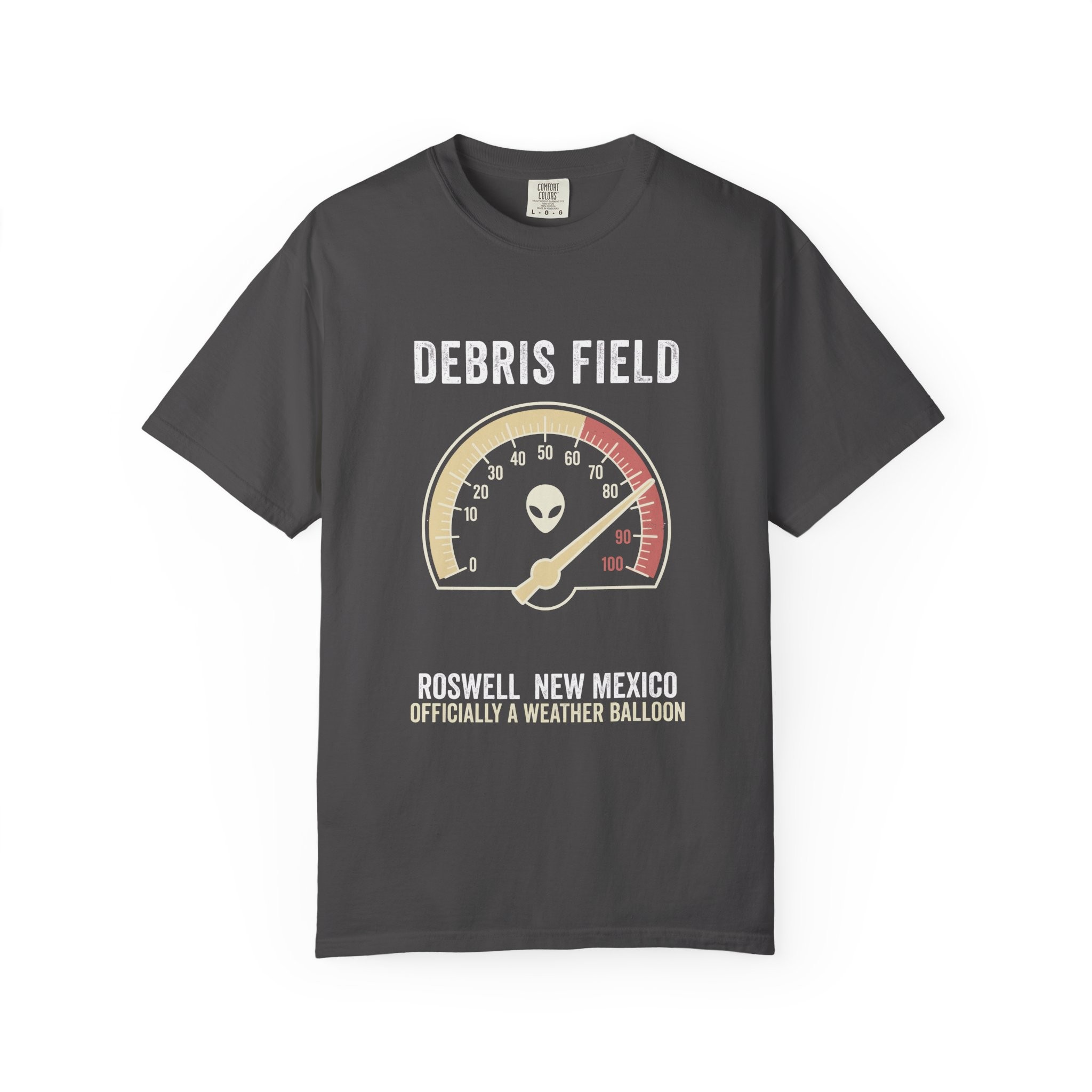 The Debris Field tee in graphite