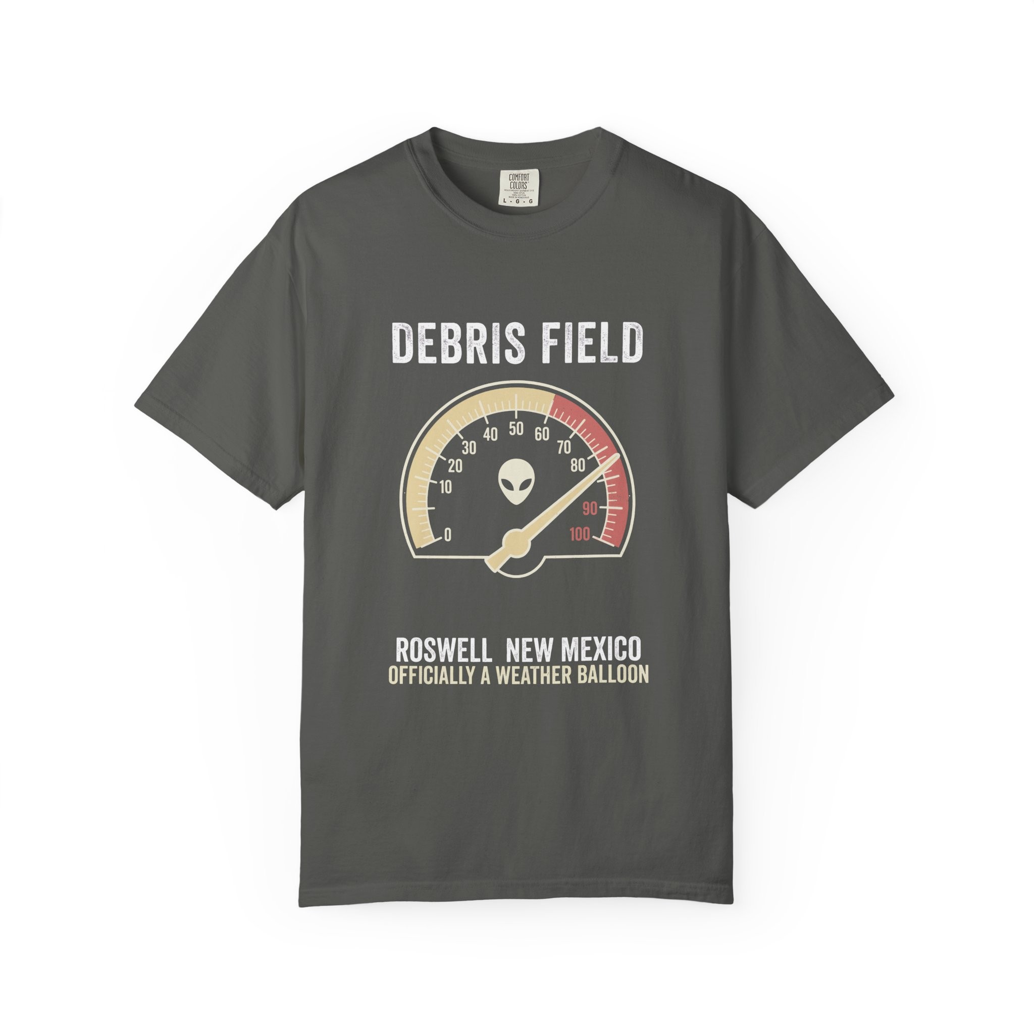 The Debris Field tee in pepper